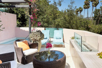 Canyon Studio with Plunge Pool & Fireplace, at Hotel Bel-Air