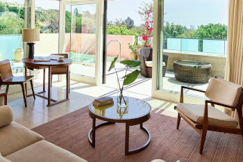 Premier Canyon Suite with Plunge Pool & Fireplace, at Hotel Bel-Air