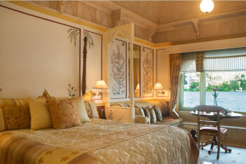 Luxury Room Lake View Double Bed, at Taj Lake Palace