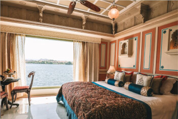 Historical One Bedroom Suite Lake View, at Taj Lake Palace