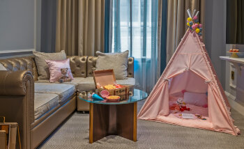 Bi-Level Family Suite: Bi-Level Family Suite, at The Langham, Boston