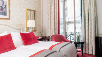 2 Twin Beds Classic Opera View Balcony, at InterContinental Paris Le Grand