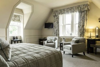 Deluxe Double Room, at Isle of Eriska Hotel, Spa & Island
