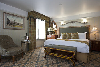 King Suite with Parlor, at West Baden Springs Hotel