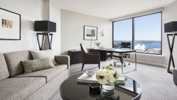 One Bedroom Opera Club Suite King, at Four Seasons Hotel Sydney