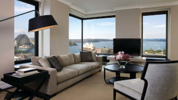 Two-Bedroom Presidential Suite, at Four Seasons Hotel Sydney