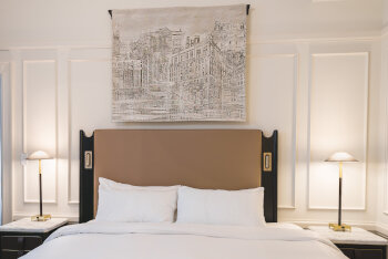 ADA Accessible, Pfister King with Roll in Shower, at The Pfister Hotel