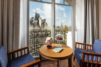 Eiffel Deluxe Room with Balcony, at Hotel Lutetia