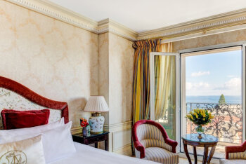Sea view Deluxe Suite, at Hotel Metropole Monte-Carlo