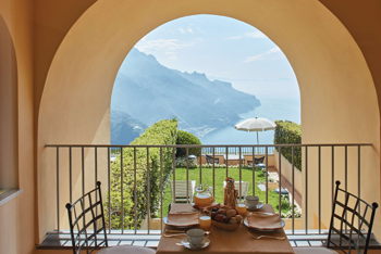 Deluxe Junior Suite Sea View and Balcony, at Belmond Hotel Caruso