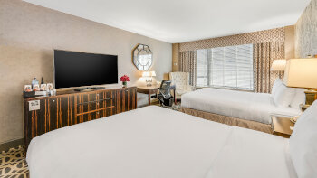 Deluxe Queen, Guest room, 2 Queen, at The Madison Hotel