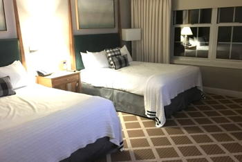 2 Queen Beds Handicap Accessible with Roll in Shower, at Hanover Inn Dartmouth