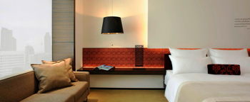 Vista, Guest room, 1 King, City view, at Le Meridien Bangkok