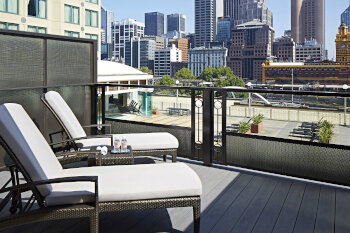 Deluxe Balcony: Deluxe Balcony, at The Langham, Melbourne