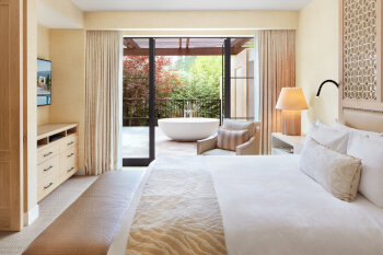 Private Garden Suite, at Auberge du Soleil