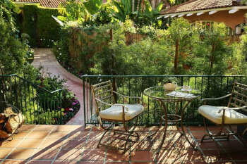 Crescent Bungalow Suite, at The Beverly Hills Hotel 