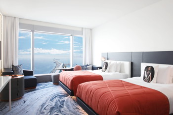 2 Twin/Single Beds, Mediterranean Sea View, Fabulous Guest Room, at W Barcelona