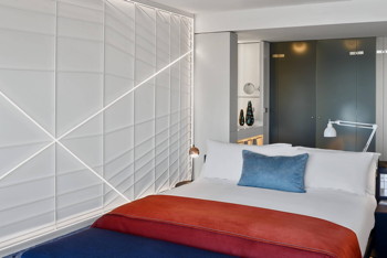 2 Twin/Single Beds, Marina View, Wonderful Sky Room, at W Barcelona