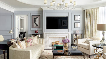 Chairman Suite, Two Bedrooms with King Bed, at The Langham Hong Kong