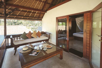 Garden View Two Bedroom Pool Villa, at Jimbaran Puri, A Belmond Hotel, Bali