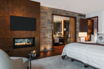 Lake View Spa Suite, at Burgenstock Hotel & Alpine Spa